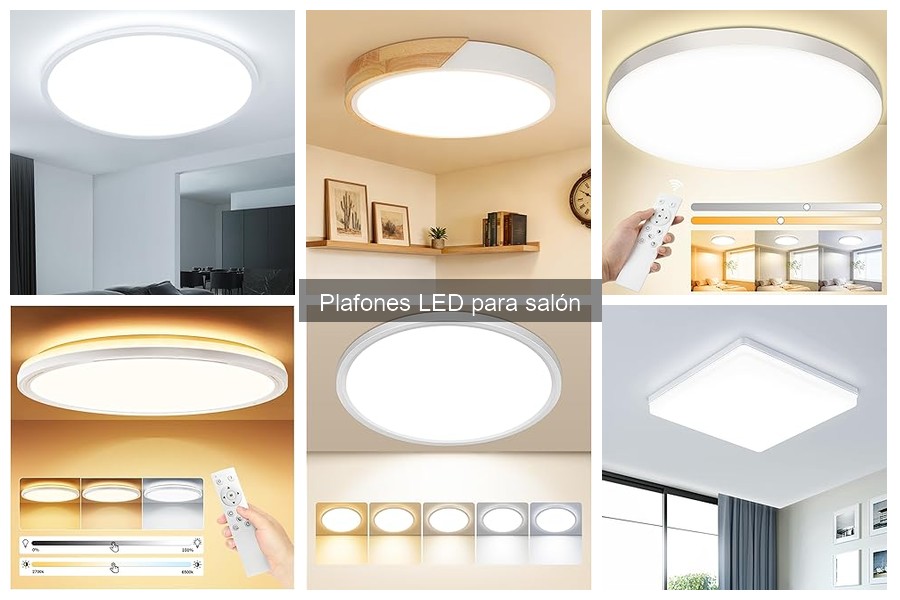 Beneficios de los Plafones LED para Salón frente a Bombillas Tradicionales