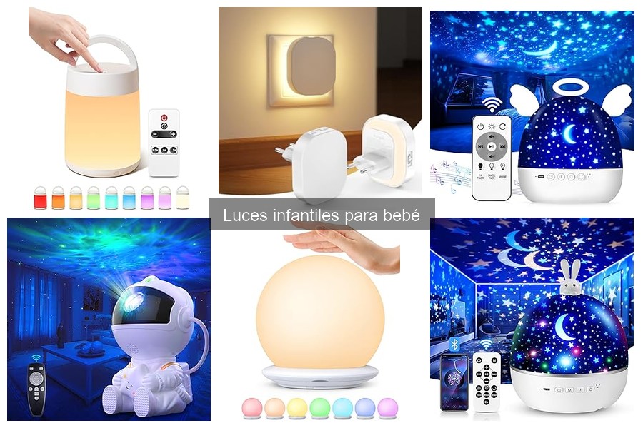 Beneficios de Luces Infantiles en la Habitación del Bebé