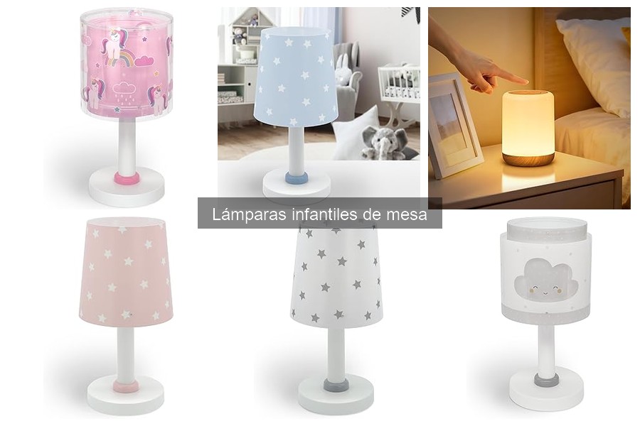 Beneficios de usar lámparas infantiles de mesa en la habitación