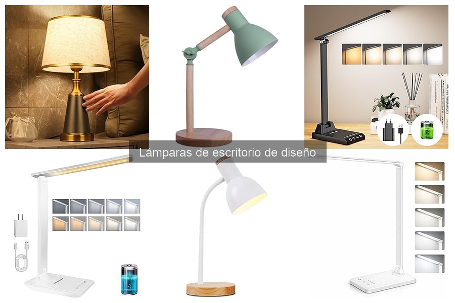 Cambios de tendencia en lámparas de escritorio de diseño
