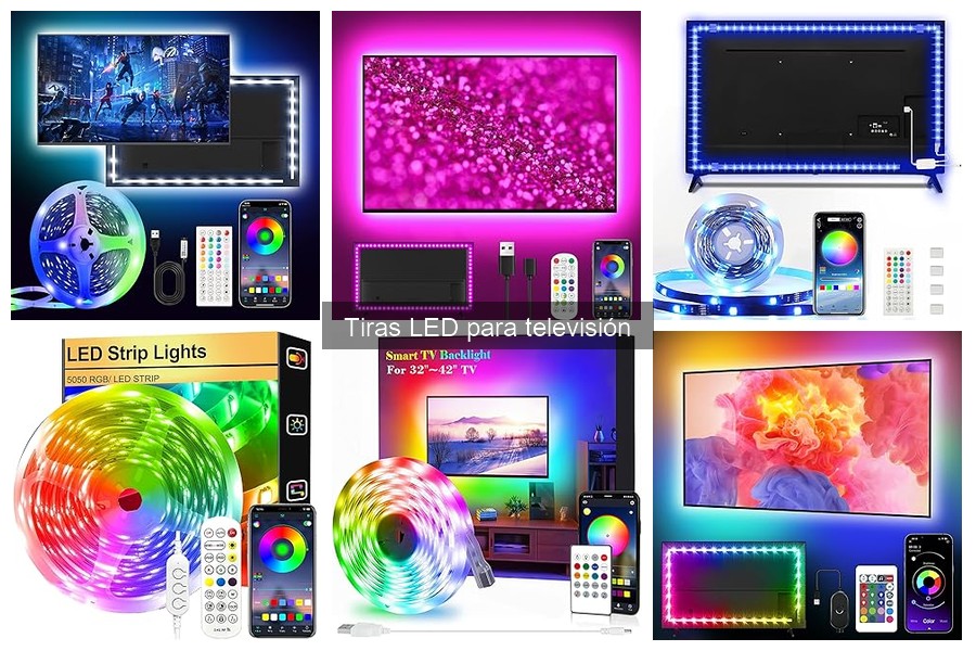 ** Características clave al comprar tiras LED para televisión