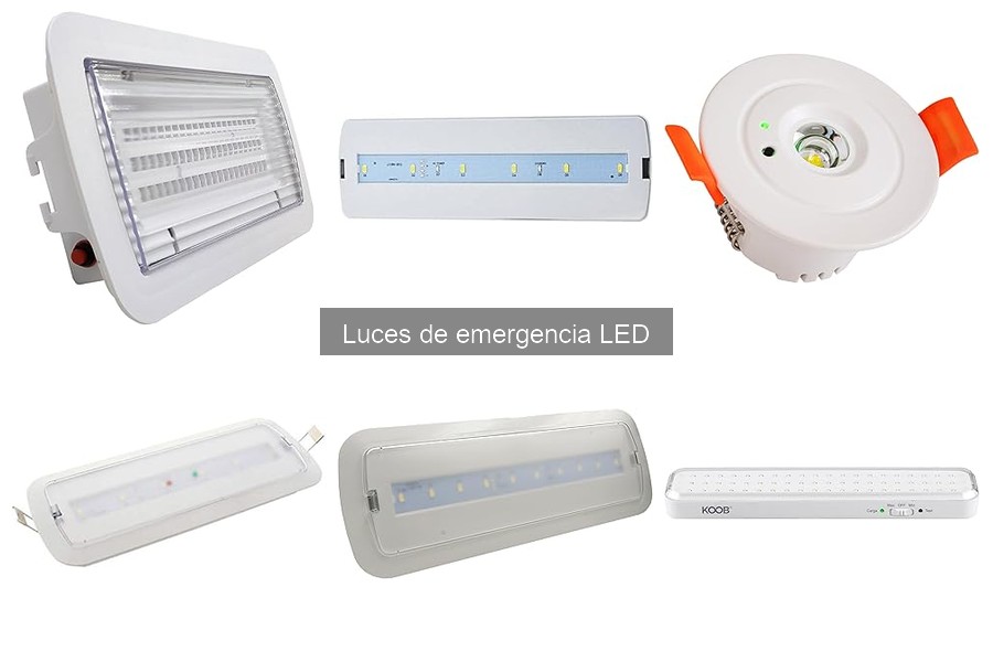 Características Clave de Luces de Emergencia LED