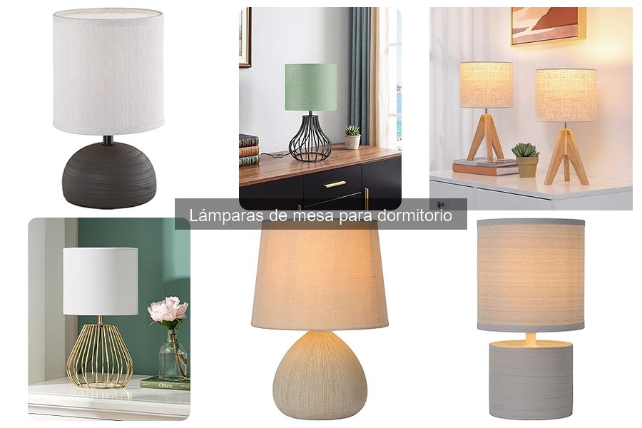 Características de las Lámparas de Mesa para Dormitorio