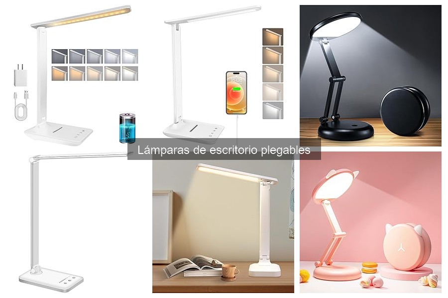 Características que debes evitar en lámparas de escritorio plegables