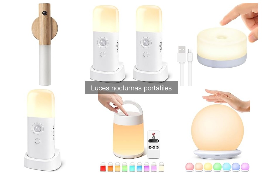 Características que Debes Evitar en Luces Nocturnas Portátiles