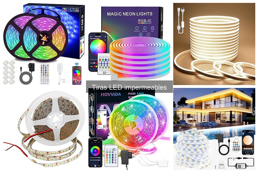Características y Beneficios de Tiras LED Impermeables