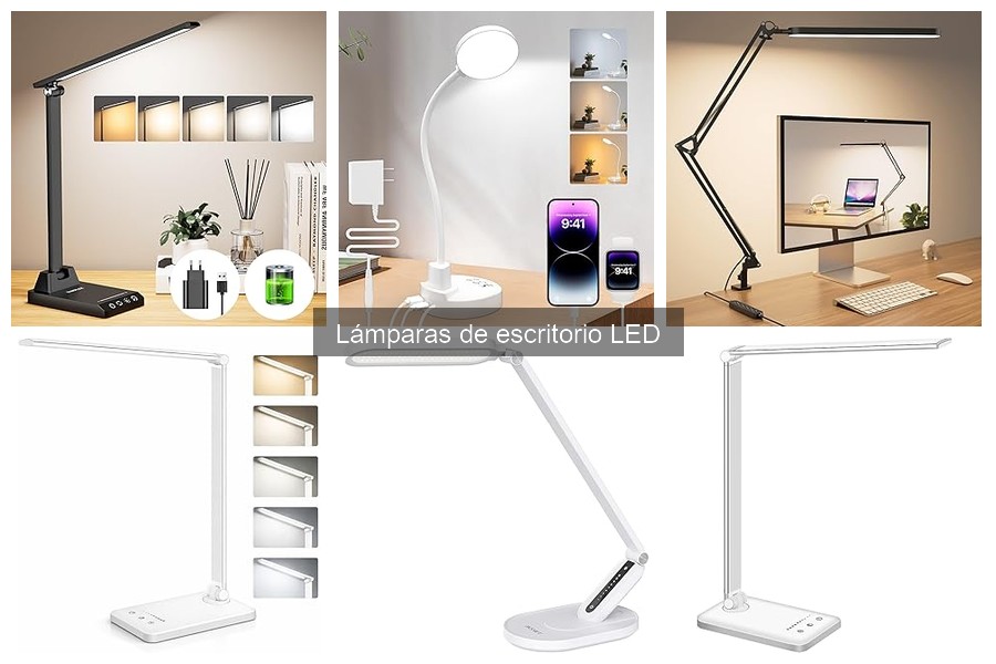 Cómo Ahorrar Energía con Lámparas de Escritorio LED