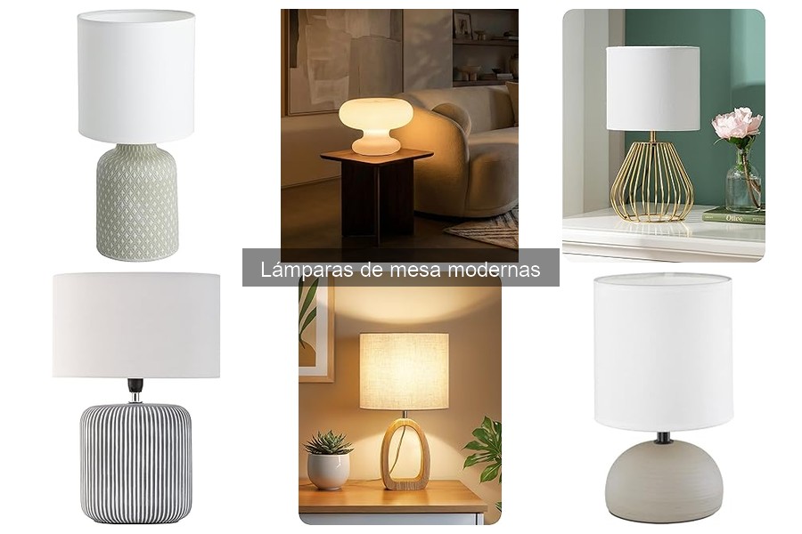 Cómo ahorrar energía con lámparas de mesa modernas