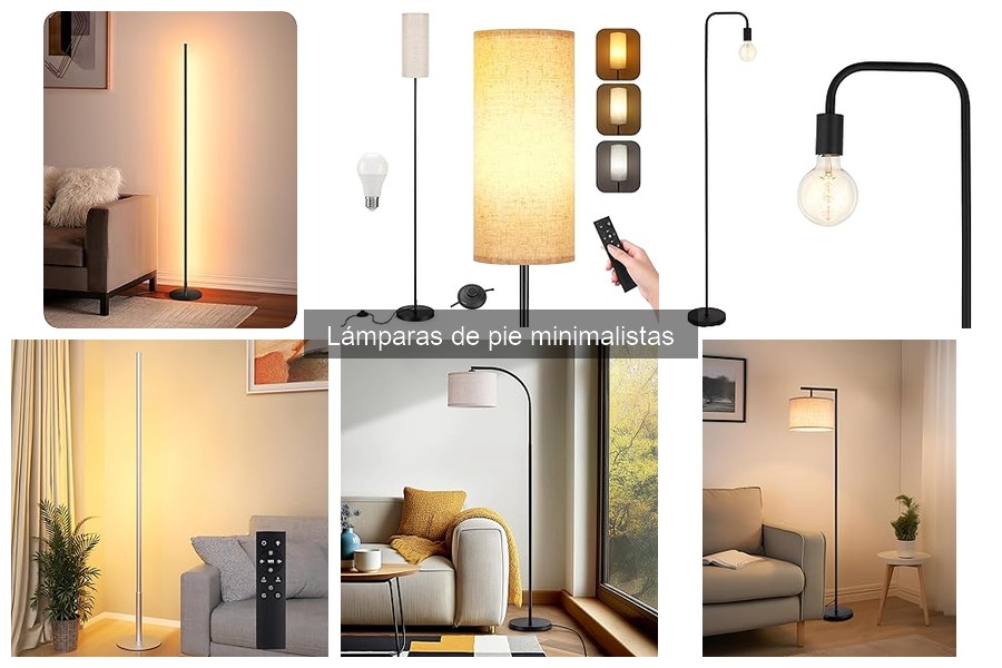 Cómo cuidar y limpiar lámparas de pie minimalistas