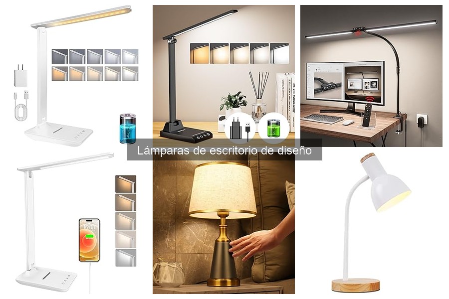 Cómo Decorar con Lámparas de Escritorio de Diseño