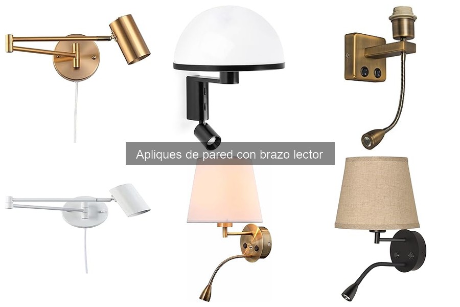 Cómo elegir el aplique de pared con brazo lector adecuado