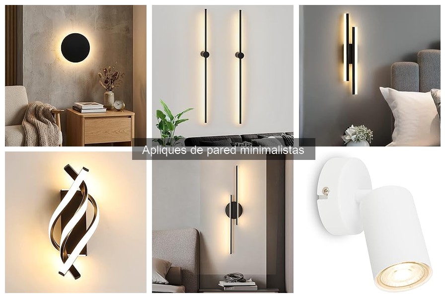Cómo elegir el aplique de pared minimalista perfecto