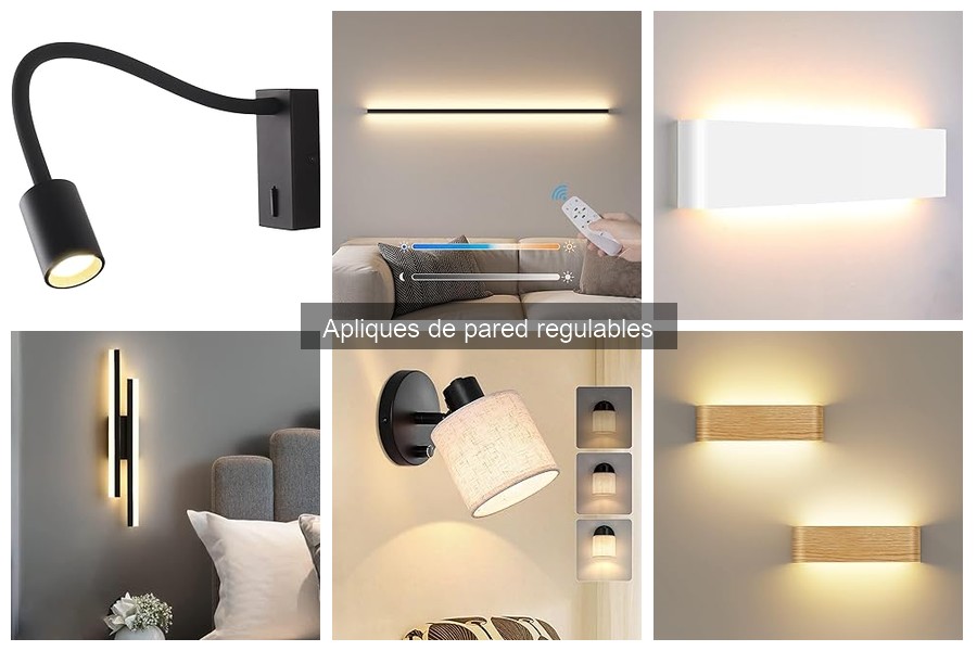** Cómo elegir el aplique de pared regulable adecuado para tu hogar