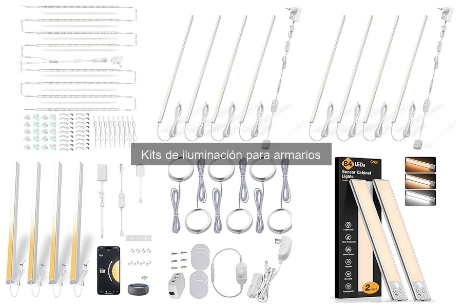 Cómo elegir el kit de iluminación para armarios ideal