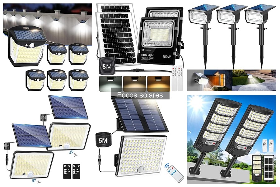 Cómo elegir focos solares adecuados para tu hogar