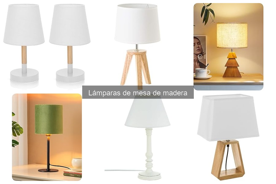 Cómo elegir la lámpara de mesa de madera perfecta