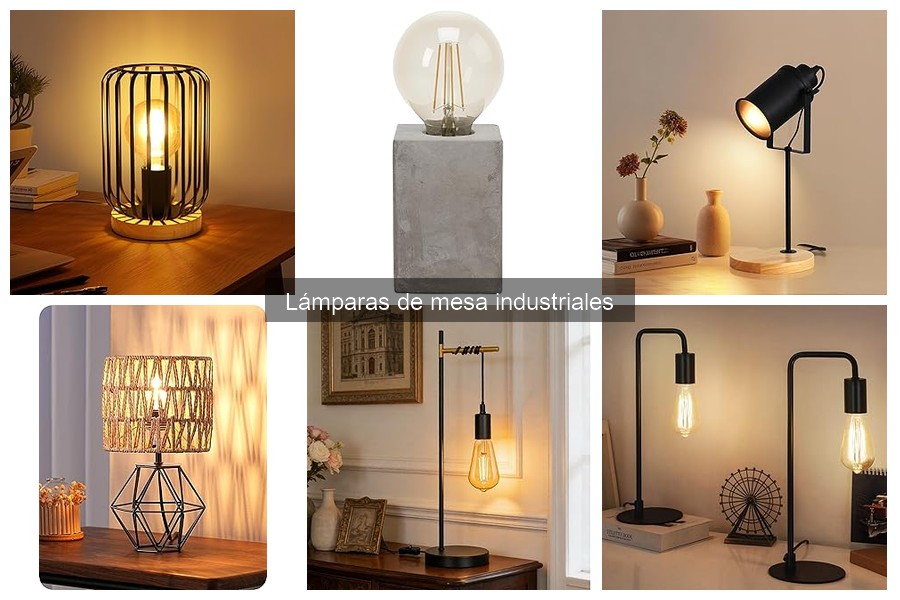 Cómo elegir la lámpara de mesa industrial perfecta