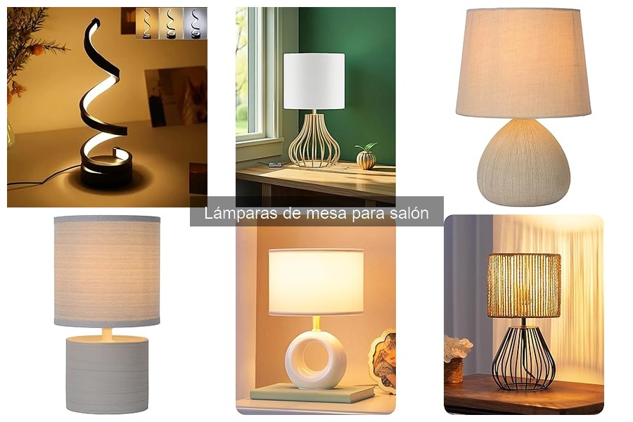 Cómo elegir la lámpara de mesa perfecta para tu salón
