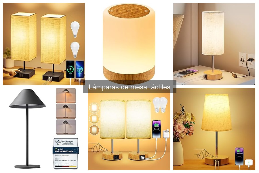 Cómo elegir la lámpara de mesa táctil perfecta para tu hogar