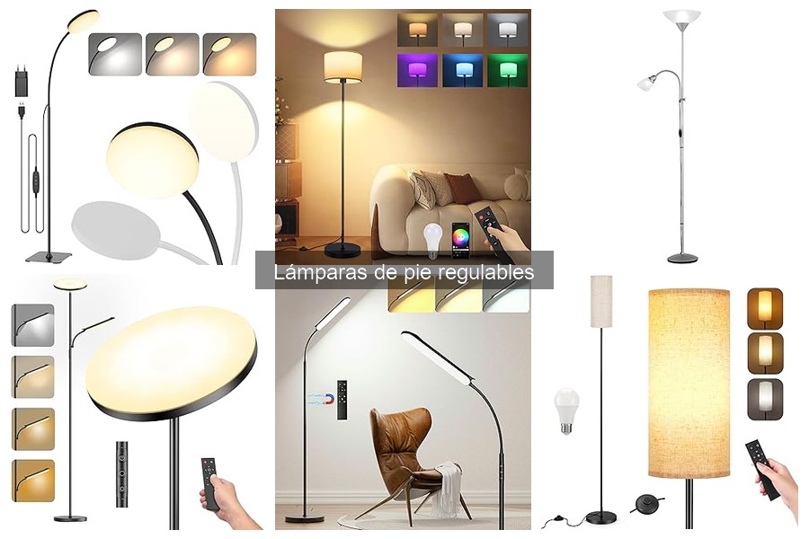Cómo elegir la lámpara de pie regulable ideal para tu hogar