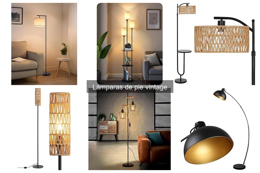 ** Cómo Elegir la Lámpara de Pie Vintage Ideal para tu Hogar