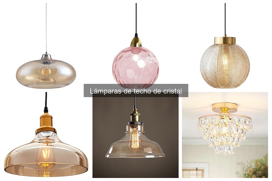 Cómo elegir la lámpara de techo de cristal adecuada