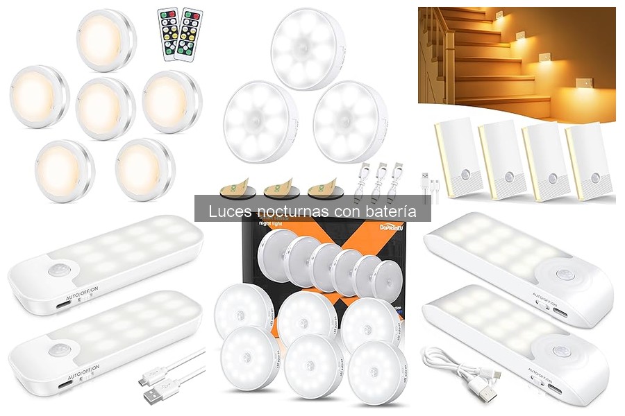 Cómo elegir la luz nocturna con batería ideal para tu hogar