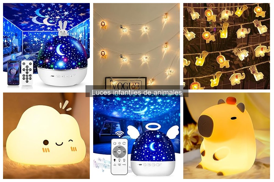 Cómo elegir la mejor luz infantil de animales para tu hogar
