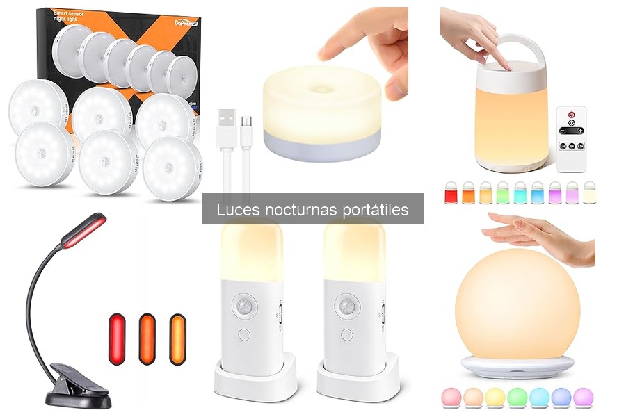Cómo elegir la mejor luz nocturna portátil para tu hogar