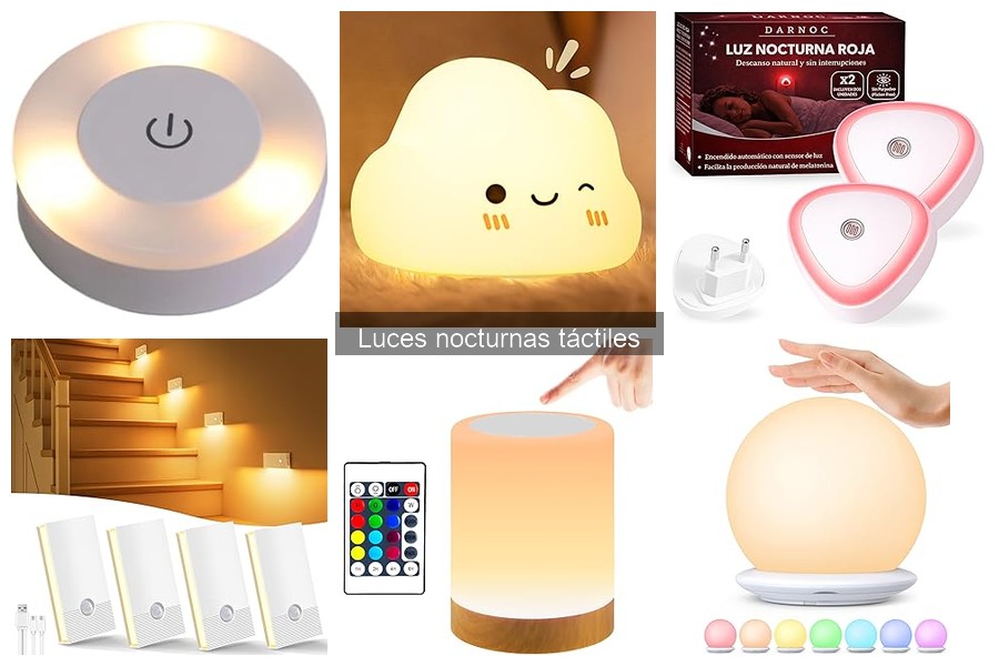 Cómo elegir la mejor luz nocturna táctil para tu hogar