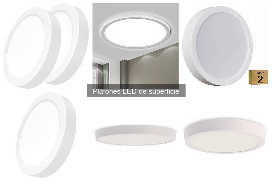 Cómo elegir la temperatura de color en plafones LED de superficie