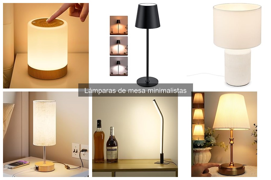 Cómo elegir lámparas de mesa minimalistas para tu hogar
