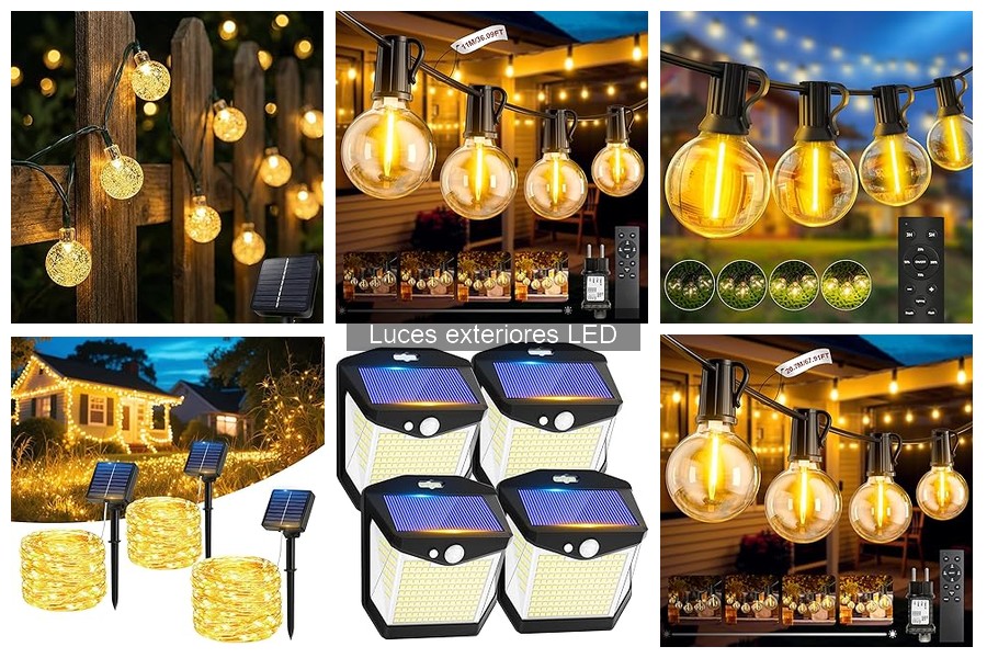 Cómo elegir las mejores luces exteriores LED para tu hogar