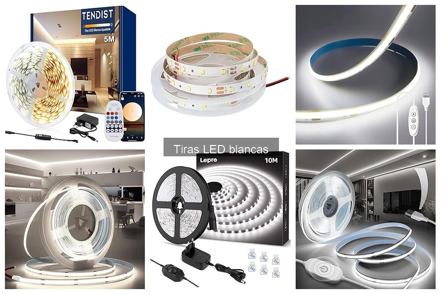 Cómo elegir las mejores tiras LED blancas para tu hogar