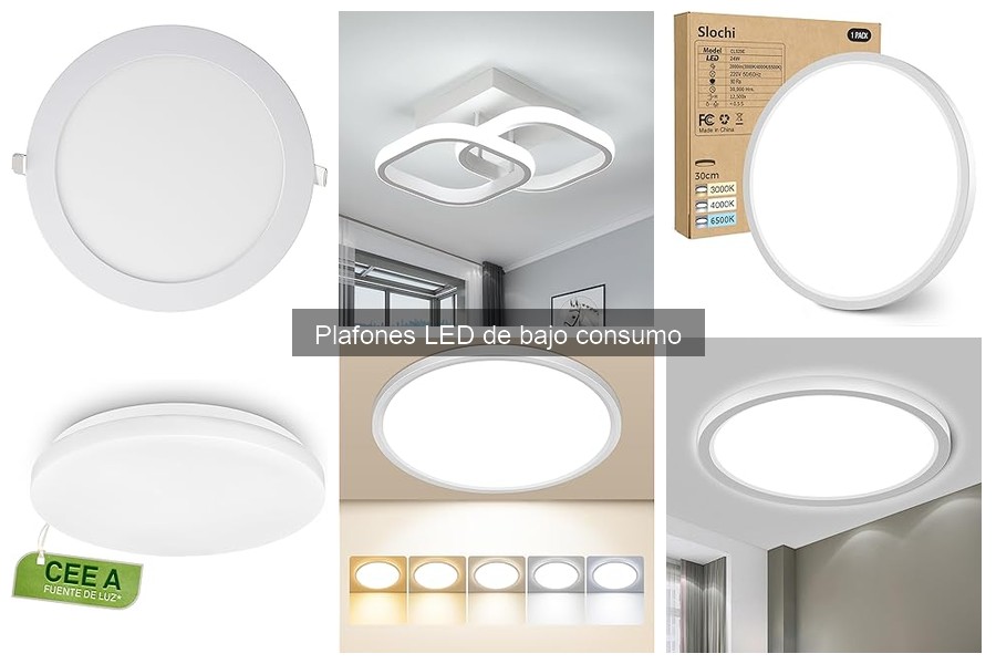 Cómo elegir los mejores plafones LED de bajo consumo