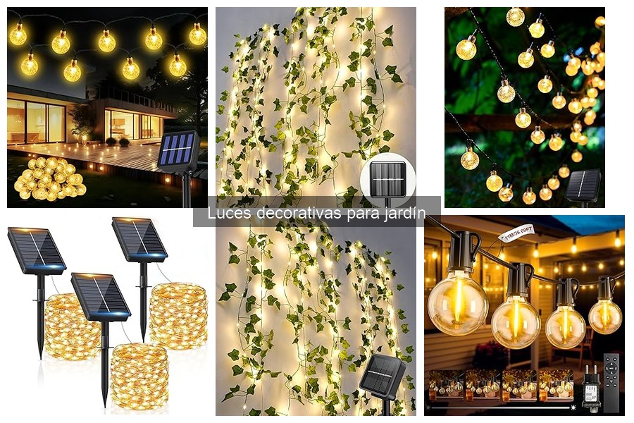 Cómo Elegir Luces Decorativas Ecoamigables para Jardín