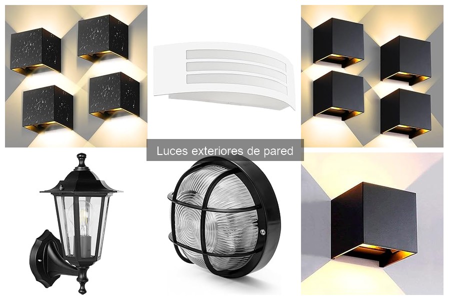 Cómo elegir luces exteriores de pared: guía práctica