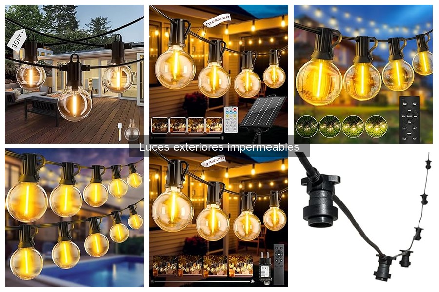 Cómo Elegir Luces Exteriores Impermeables para Tu Jardín