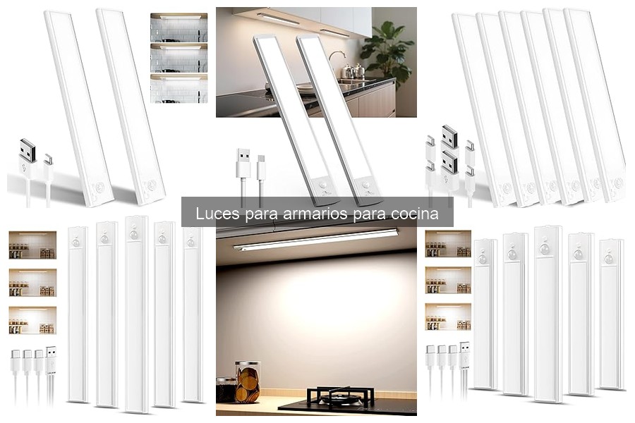 Cómo elegir luces para armarios de cocina: Guía útil
