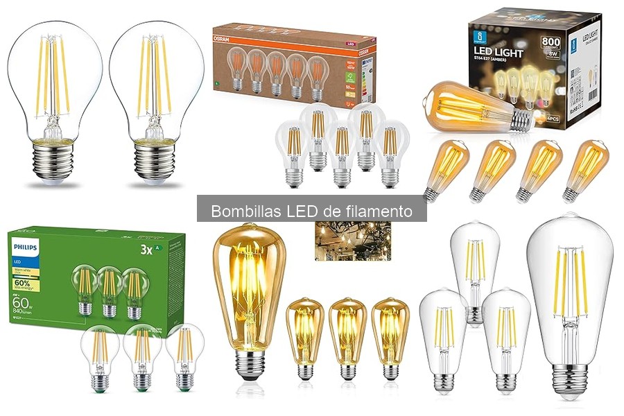 Cómo instalar bombillas LED de filamento fácilmente