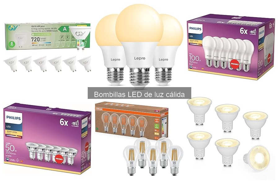 Cómo instalar bombillas LED de luz cálida fácilmente