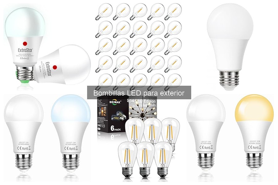 Cómo instalar bombillas LED para exterior fácilmente