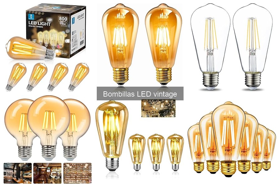 Cómo instalar bombillas LED vintage correctamente