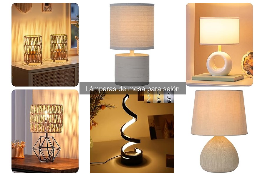 Cómo instalar correctamente una lámpara de mesa en tu salón