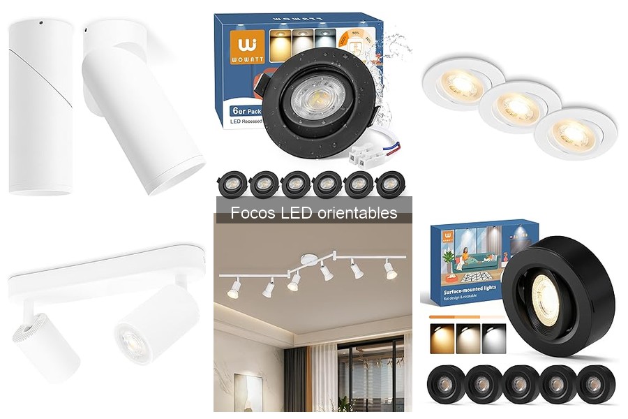 Cómo instalar focos LED orientables en casa fácilmente