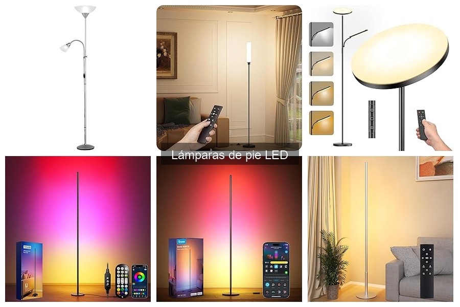 Cómo instalar lámparas de pie LED: guía práctica