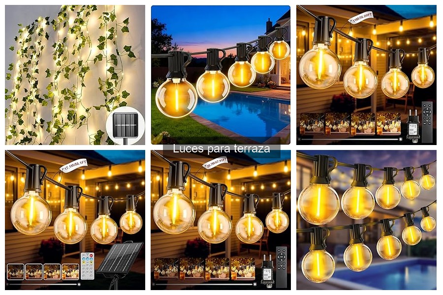 Cómo instalar luces en la terraza de forma segura
