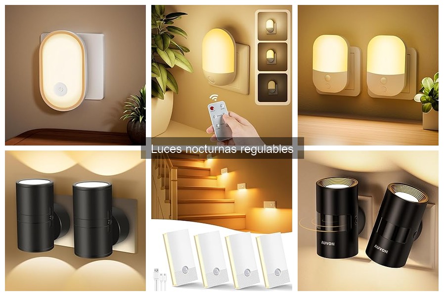 Cómo instalar luces nocturnas regulables en casa fácilmente