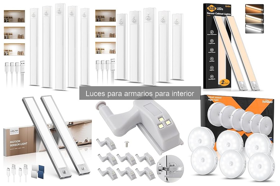 Cómo instalar luces para armarios en 5 pasos fáciles