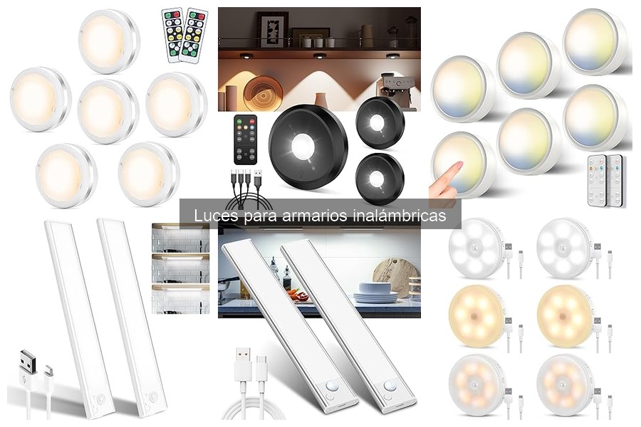 Cómo Instalar Luces para Armarios Inalámbricas Fácilmente